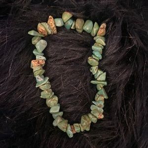 Turquoise bead bracelet